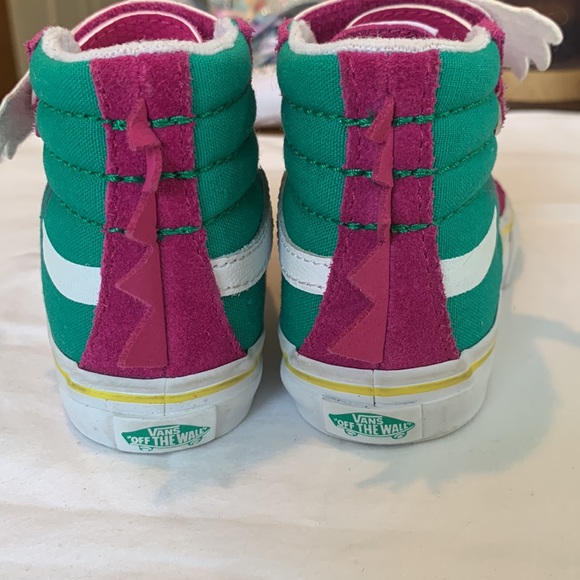 Vans Ols Skool Skate Dinosaur 🦕 size 6.5T - Picture 6 of 9